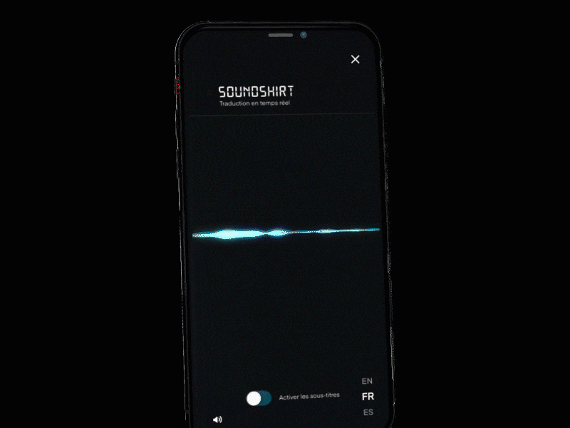 Sound Wave Concept Animation 3d 3d animation app design motion motion design smooth animation ui uidesign ux uxdesign vector