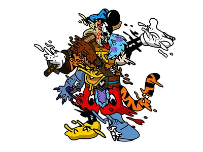 Disey x Dota 2d art character concept design disney disneyland dota dota 2 esports esports logo flat gamer gaming gaming logo graphic design illustration vector