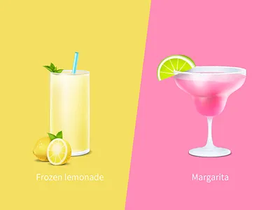 Cocktail bar beverage cocktail drink frozen lemonade lemon liquor margarita mint party summer