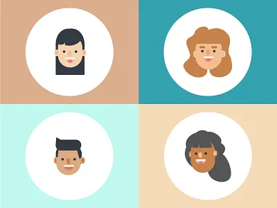 Flat Design Female Character Illustration character flat illustration illustration illustrator cc