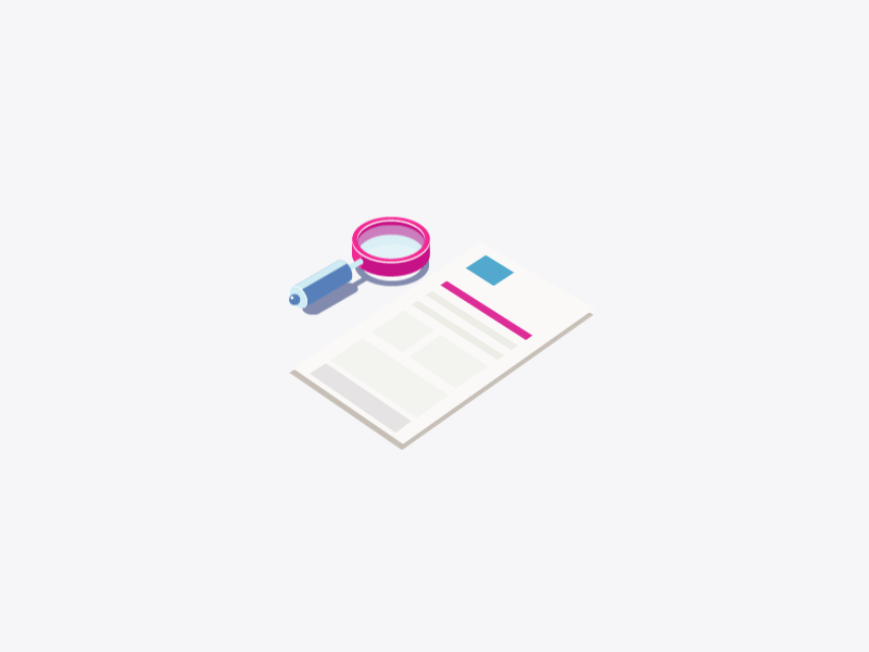 Animation : CVDesignrR for Education animation education illustration motion design pink vector