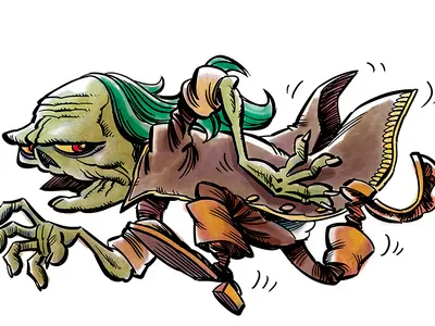 Zombie concept art caricatures cartoon cartoons drawing humour illustration monster monsters zombie zombies