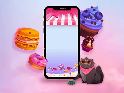 Math Game: Pop Quiz app design illustration ui ux web website