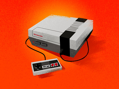 NES 1980s art design illustration illustrator nintendo photoshop retro signalnoise