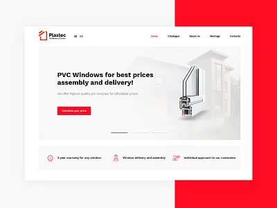 Plastec clean corporate website interactive logo logo design modern plastec ui web web design web interfaces webdesign website