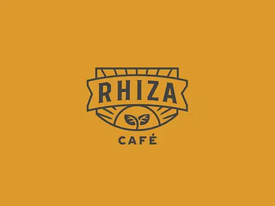 Rhiza Coffee Concept branding branding design coffee coffee logo coffee shop logo growth logodesign peru plants rooted