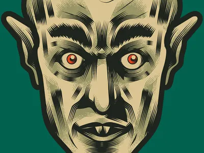 Nosferatu adobe adobe illustrator character design digital graphic design illustration illustration digital illustrator stay rotten texture vector vector art vector artwork vector design vector graphic vector illustration vectorart wacom intuos wacom tablet