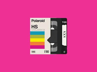 Sex Tape 80s 90s design illustration illustrator polaroid retro sex sextape tape vector vhs video wip xxx