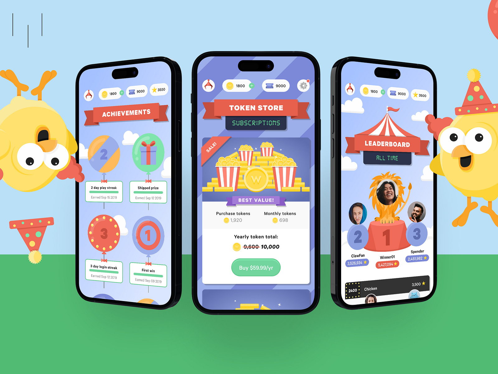 Claw Machine Game UI by When Creative Studio on Dribbble