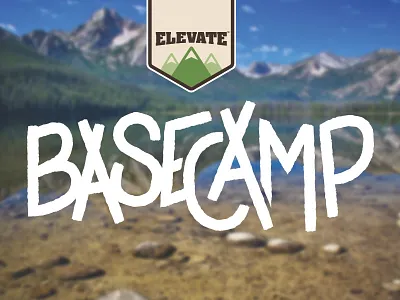 Elevate Base Camp Concept 2 basecamp design dog dog food elevate logo
