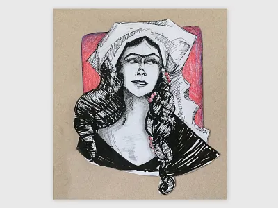 Illustration illustration ink sketch