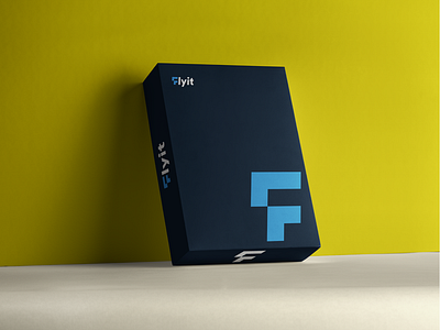 Flyit Stationery arrow bird blue f logo fly logo شعار لوجو لوقو مصمم شعارات