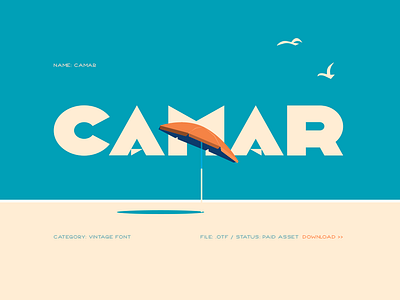 Camar font font design type design typeface typography vintage font