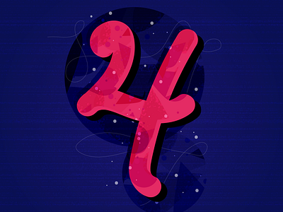 4 36dayoftype 36daysoftype 36daysoftype 4 36daysoftype04 4 bold design illustration letter lettering typography vector vibrant