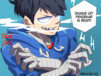 Dracko manga anime bnha ptkai