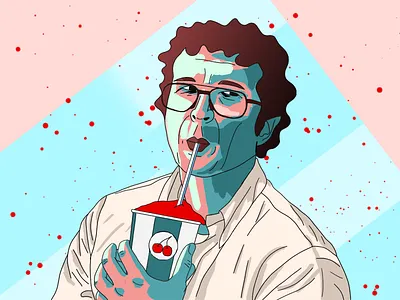 Alexei Smirnoff 🍒 art digital illustration portrait portrait art stranger things strangerthings