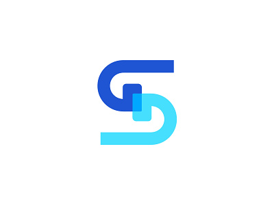 S letter overlapping logo brandforma branding colors design ecommerce flight fly letter s light logo logo designer logotype mark modern multiply overlap overlay s saas trendy