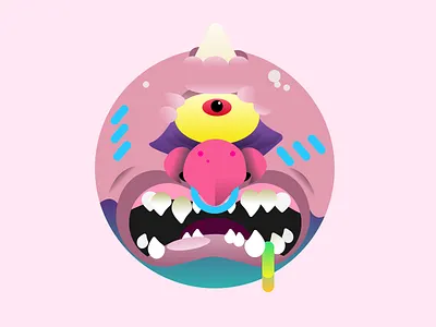 Madballs Hornhead 80s style graphicdesign illustration madballs popculture retrotoys