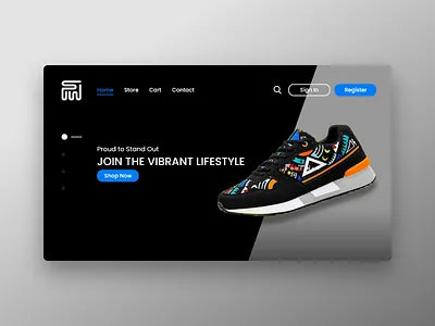 FootWox HomePage ui ui design uiux ux ux design uxui web design website