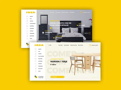 Ikea animation app art clean design flat illustration illustrator minimal mobile responsive ui ux web website