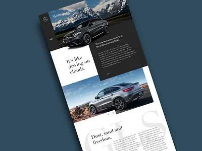 Mercedes3 animation app art clean design flat illustration minimal mobile responsive ui ux web website