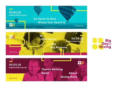 Big Day Of Giving 2018 Advertising advertising banners bdog big day of giving layout