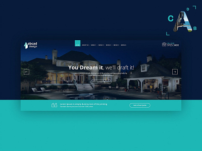 Abcad Design - Web Design branding design graphic design identity illustration illustrator type typography web