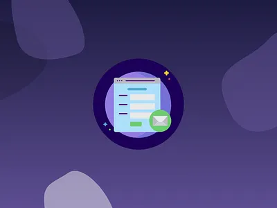 Icon Design abstract contact flat form gradient gradient color icon icon artwork