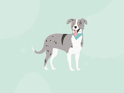 Dog illustration dog doggo illustration puppy
