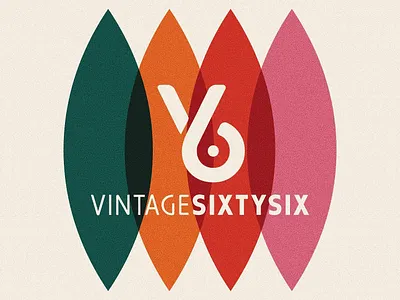 Vintage Sixty Six 1960s 1966 alex and ani branding branding and identity branding design chic design harry identity design logo logo design retro retro chic typography vector vintage
