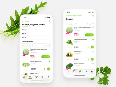 Groceries Shopping App flat ios mobile mobile app sketch ui
