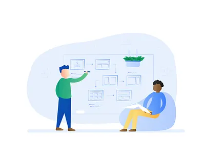 Design process - Brainstorm user flow adobe illustrator brainstorm colors design designprocess gradient illustration sketching