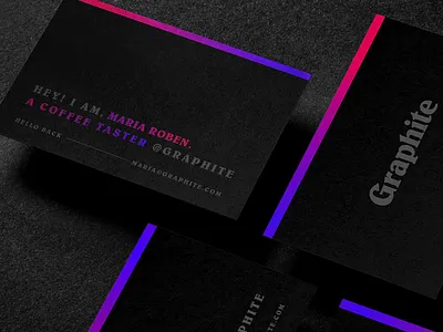 ☕ Graphite - Cold Brew Business Cards #6 branding branding and identity branding concept branding design business card business card design business cards coffee coffee branding cold brew coldbrewbranding design logo