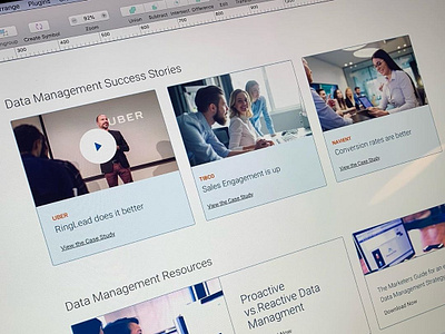 Rign Lead Marketing Website graphic design icons responsive responsive design ui ui design user experience user interface ux web design