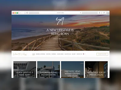 View49.Villas - Website Design business consulting design multi lang web webdesign website website concept website design