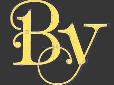 By ligature alexjohnlucas design font glyphsapp illustration type type art type challenge type daily typeface typeface design typeface designer typetogether typography