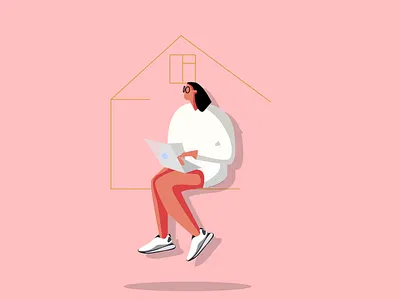 Illustration for a social post art branding characer charachter charachter design design dribble graphic art illustration illustration art itechart social campaign texture ui vector web