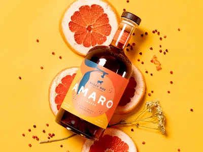 Bully Boy Amaro alcohol design drawing graphic design graphicdesign illustration photo styling photography