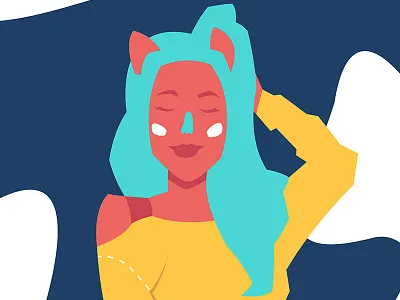 Illustration exploration illustration profile sketch