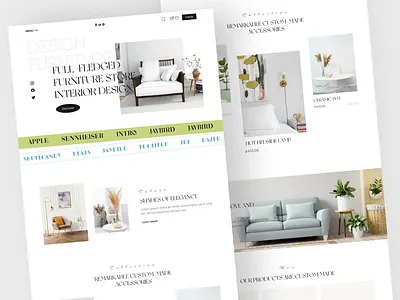 Interior - Ecommerce Furniture ahmed tamjid architecture armchair branding e commerce furnish furniture home accessories home decore homedecor interior interior agency interior design living room sofa store web design website wooden woodworking