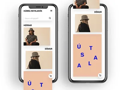 Simple mobile website design mobile ui ui ux web design