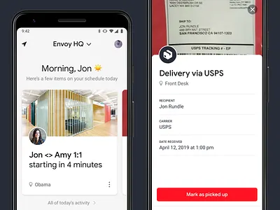 Android Explorations android app cards design feed mobile office ui ux
