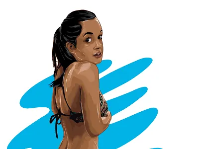 Illustration 1 01 cartoon portrait chandrani das design drawing graphic design illustration portait vector