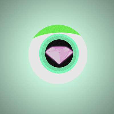 Greedy Eye 2d 3d after effects animation blender loop motion graphics vector
