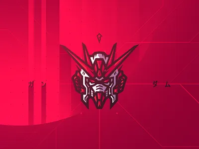 GUNDAM Mascot Logo design gundam illustration logo mascot mascot logo