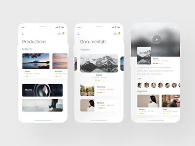 Filmmakers app #4 app colorfull cookie design ecommerce ui uidesign ux uxdesign