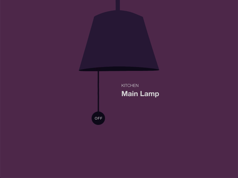 Le Toggle - [IxD Challenge - Day 4] 21daysofixd adobe xd adobexd animation button design illustration lamp on off prototype toggle ui