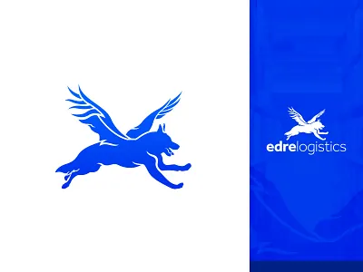 Edre Logistics borders brand brand identity branding design export german shepherd icon identity import logistics logo logo design logotype phoenix san diego tijuana vector