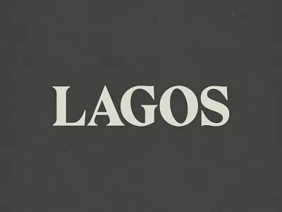 Lagos Branding branding lagos lettering logo typography