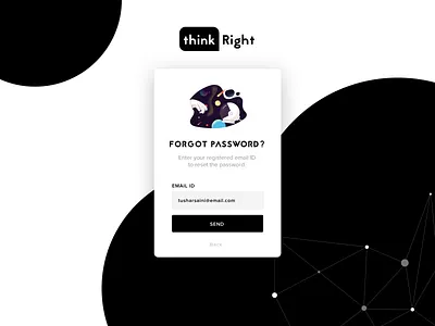 Forgot Password 2d clean forgot forgot password icons8 illustration lost space think tushar ui website